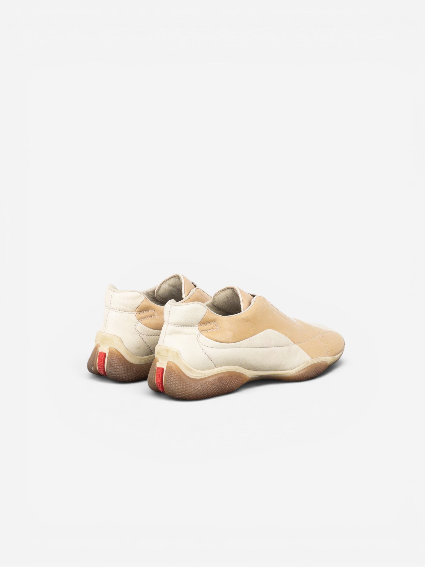 Prada AW99 Square Toe Biker Moto Sports Low-Top Sneakers – photo 2