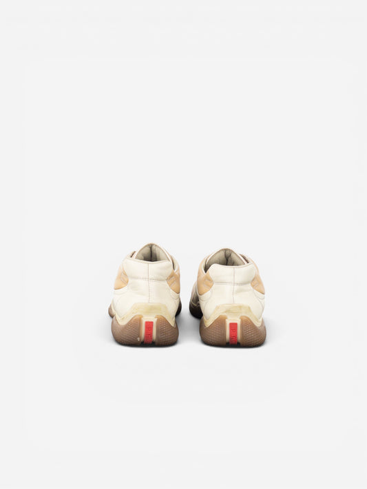 Prada AW99 Square Toe Biker Moto Sports Low-Top Sneakers – photo 6
