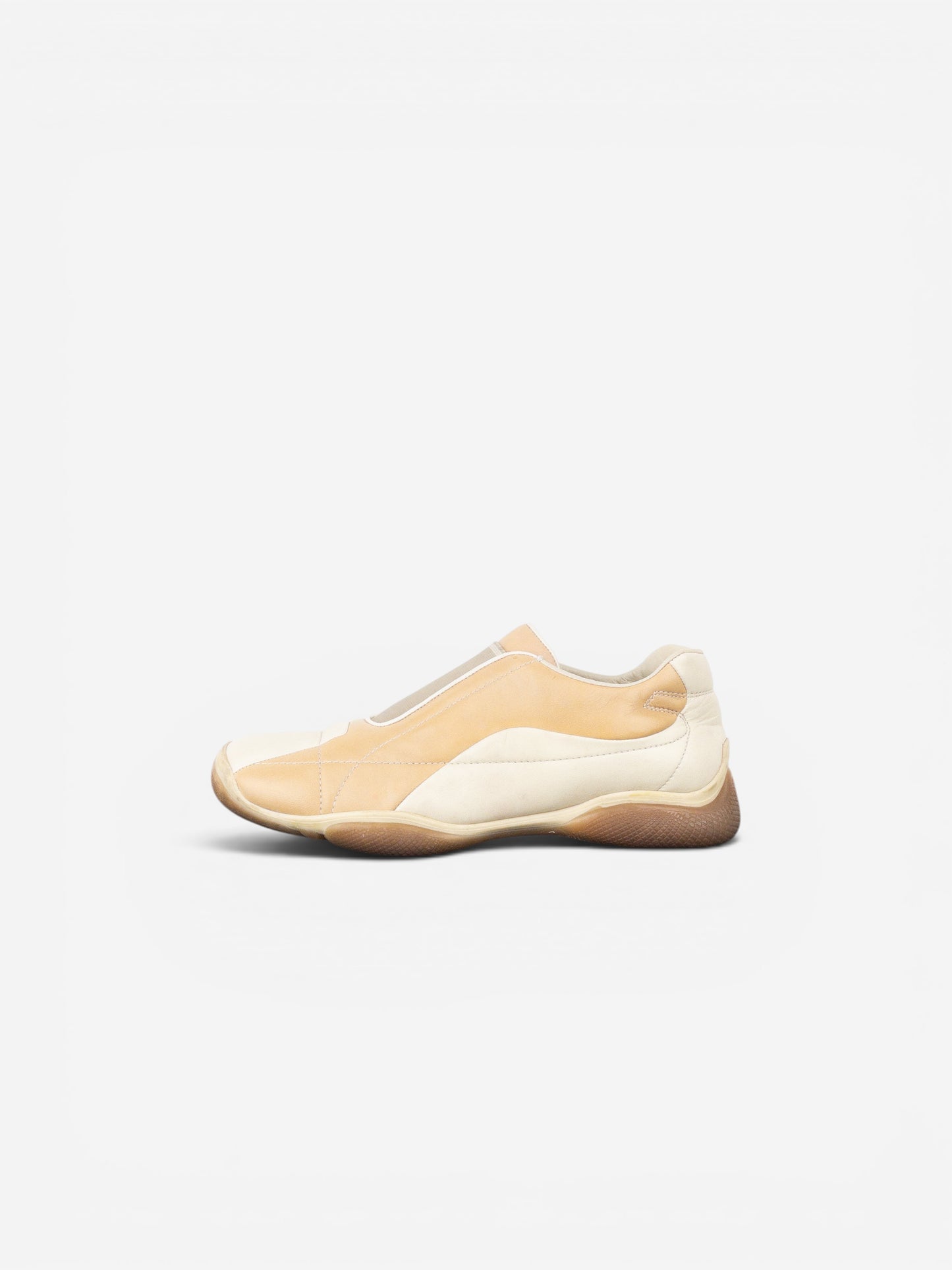 Prada AW99 Square Toe Biker Moto Sports Low-Top Sneakers – photo 3