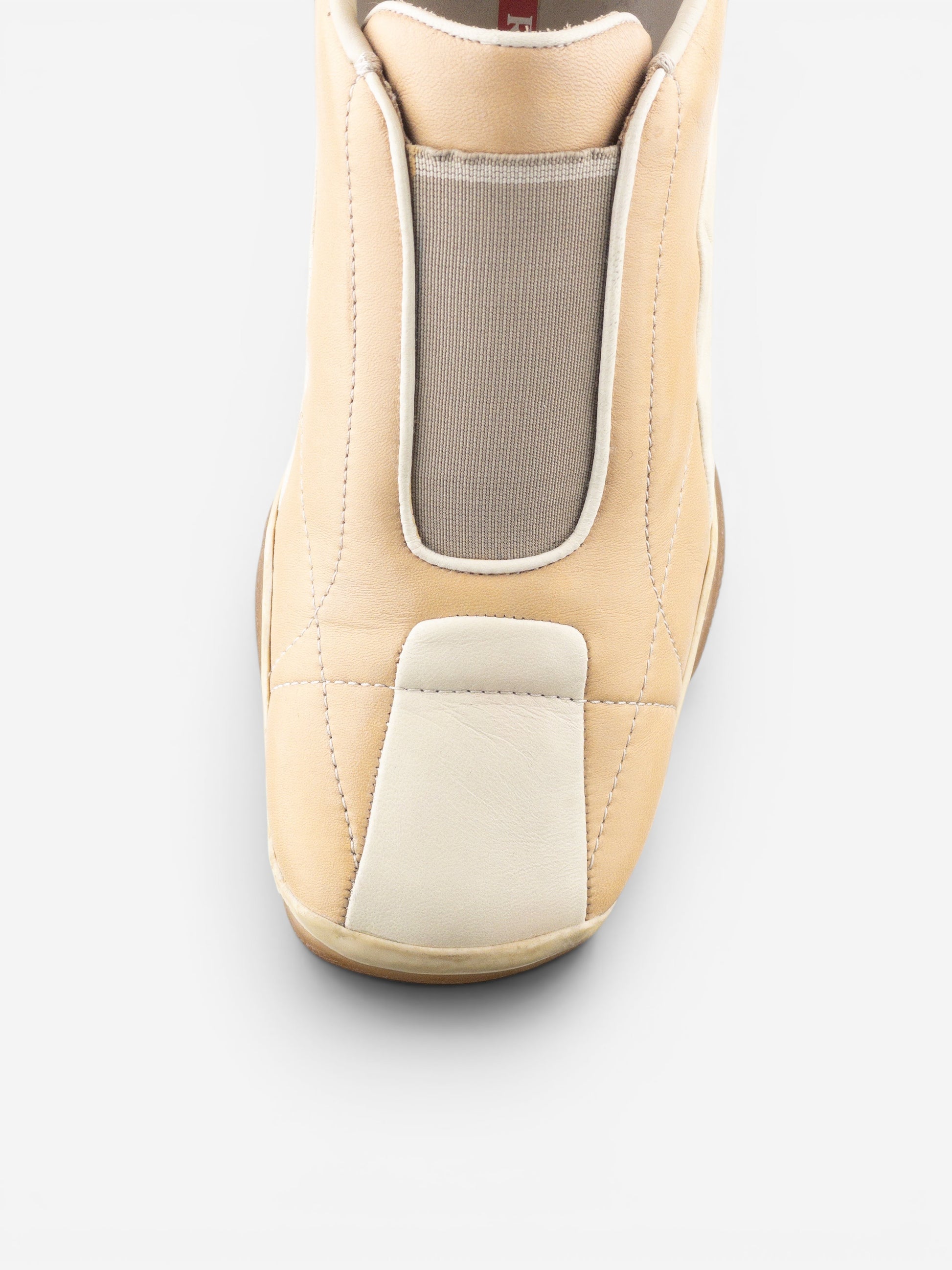 Prada AW99 Square Toe Biker Moto Sports Low-Top Sneakers – photo 7
