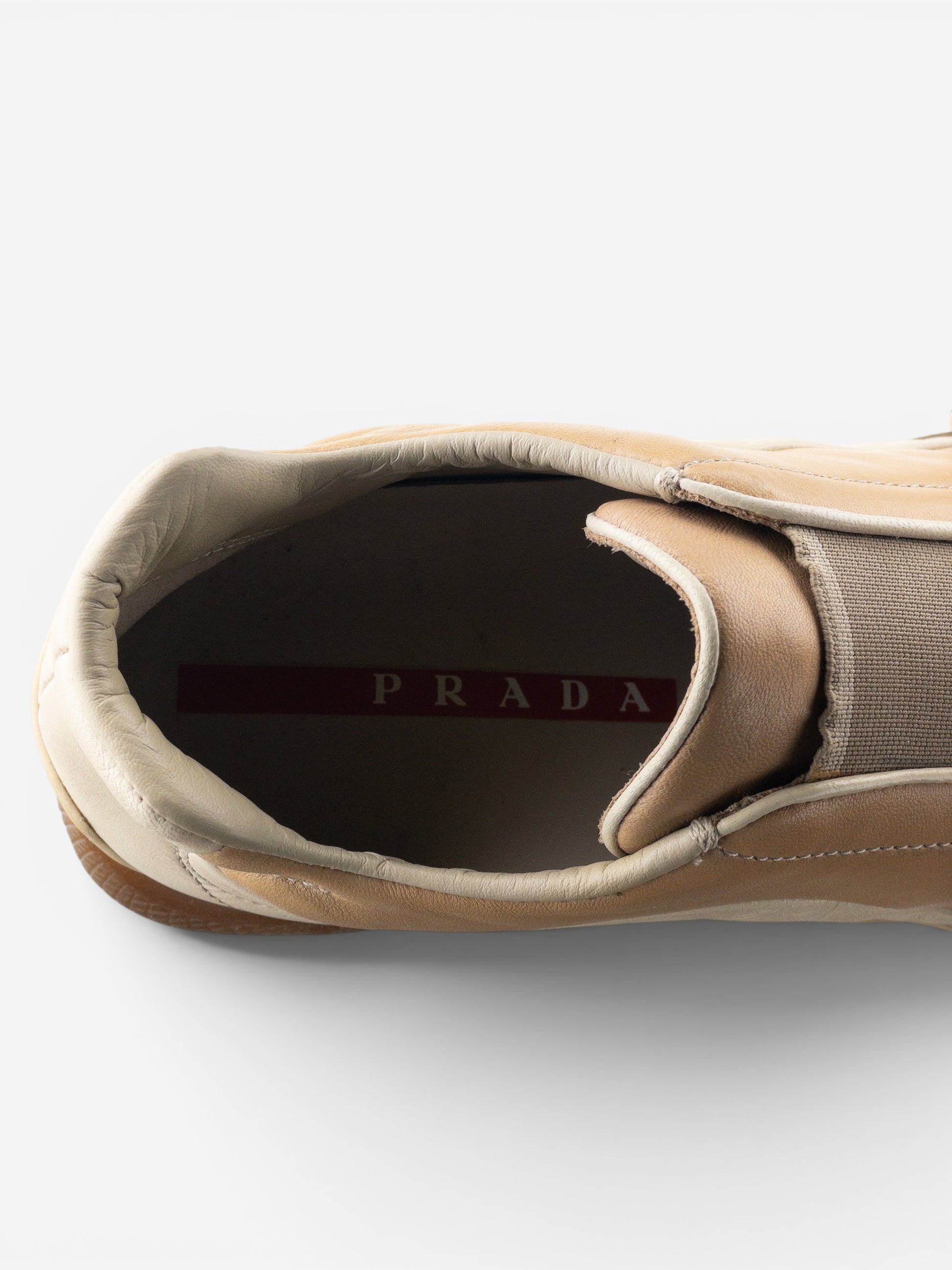 Prada AW99 Square Toe Biker Moto Sports Low-Top Sneakers – photo 8