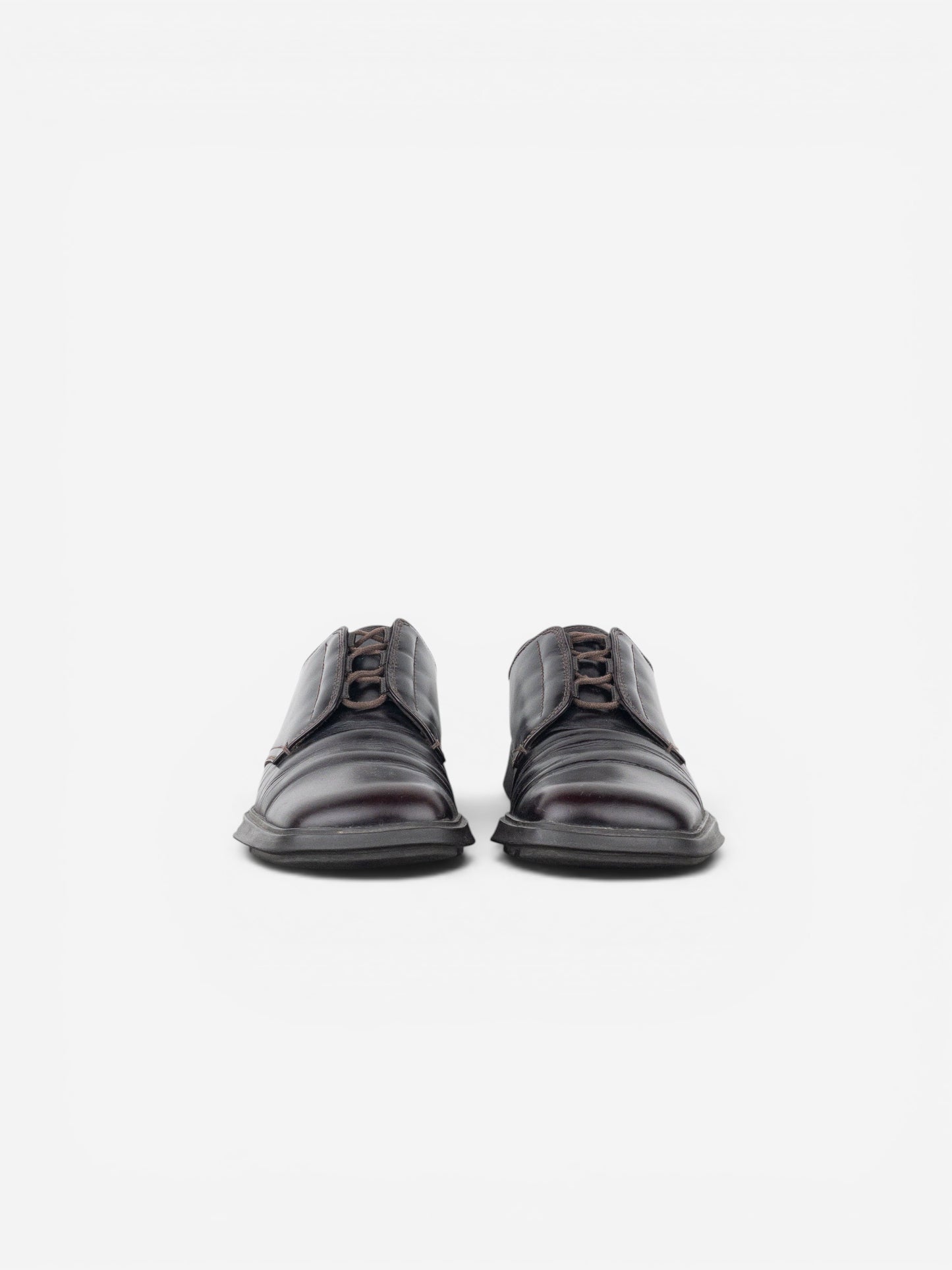 Prada AW99 Square Toe Creeper Derby Shoes – photo 5