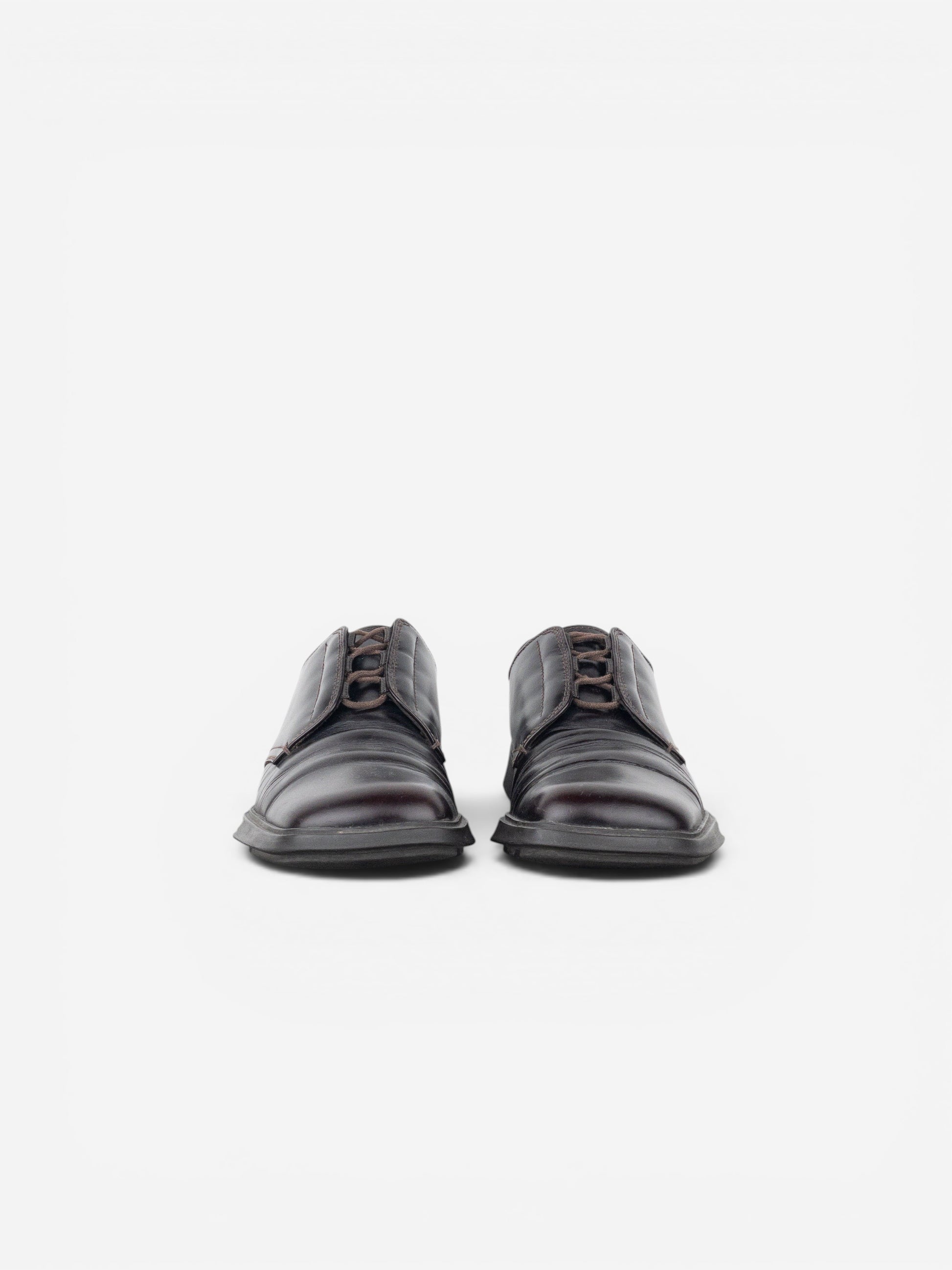 Prada AW99 Square Toe Creeper Derby Shoes – photo 5