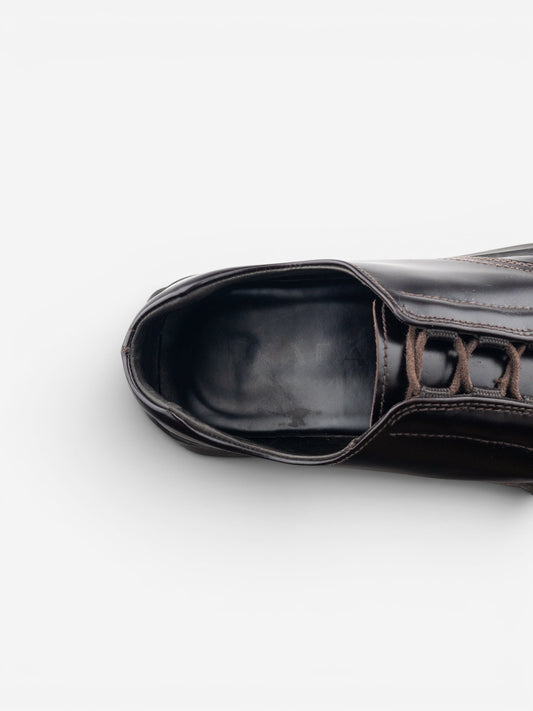 Prada AW99 Square Toe Creeper Derby Shoes – photo 8