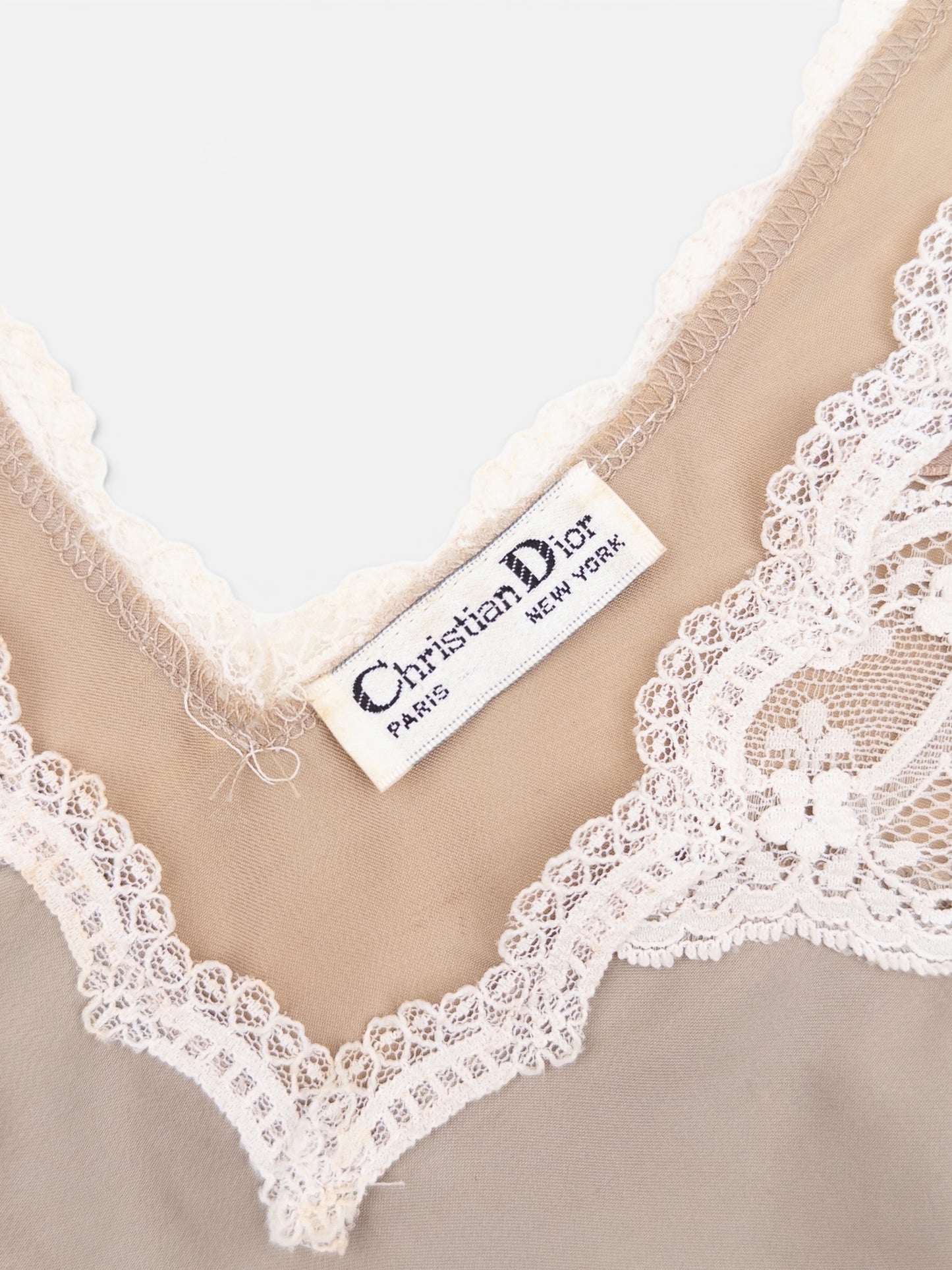 Dior by Gianfranco Ferre 1990s Lace Camisole Tank Top
