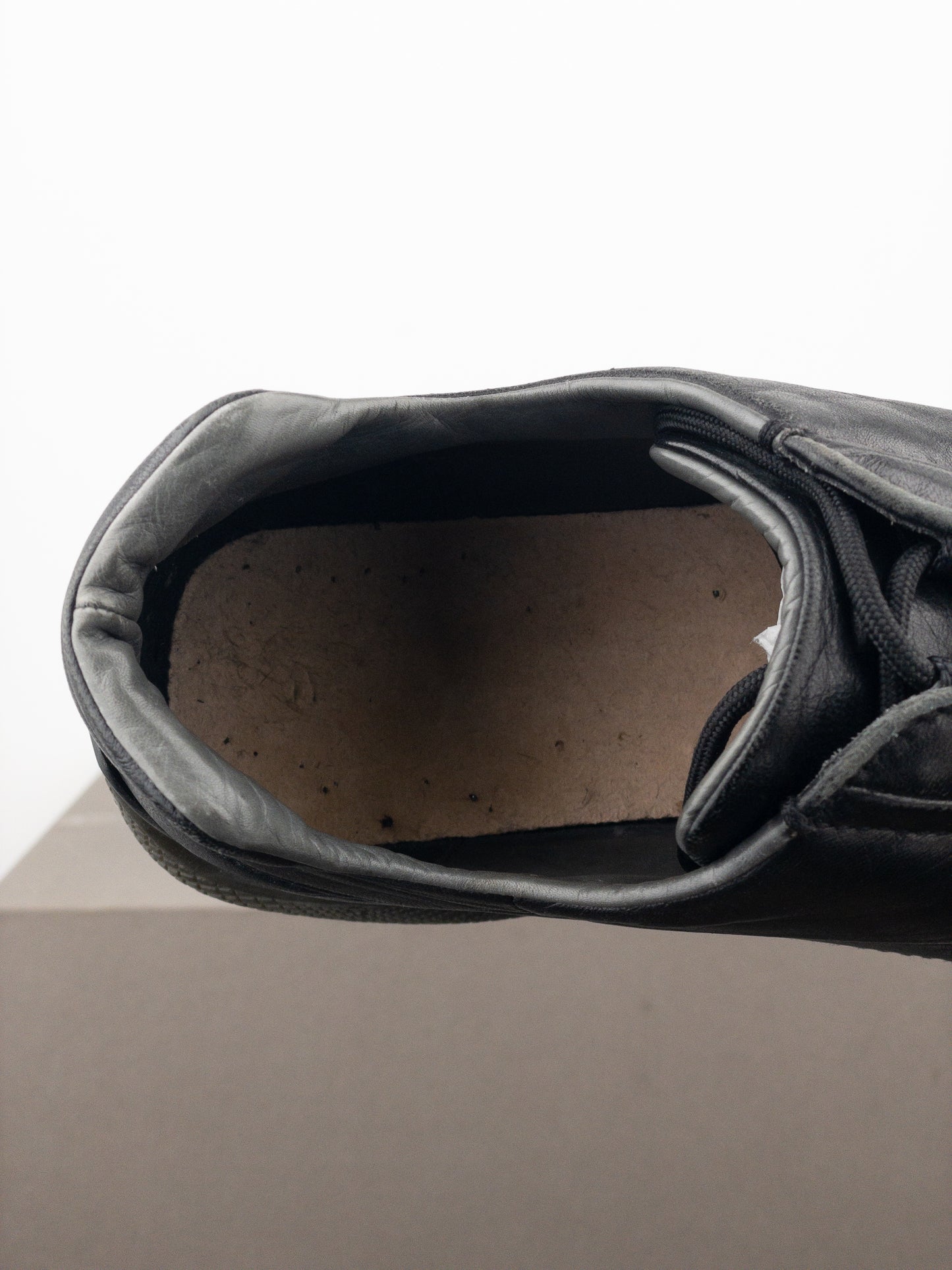 Prada AW99 Square Toe Biker Moto Sports Low-Top Sneakers