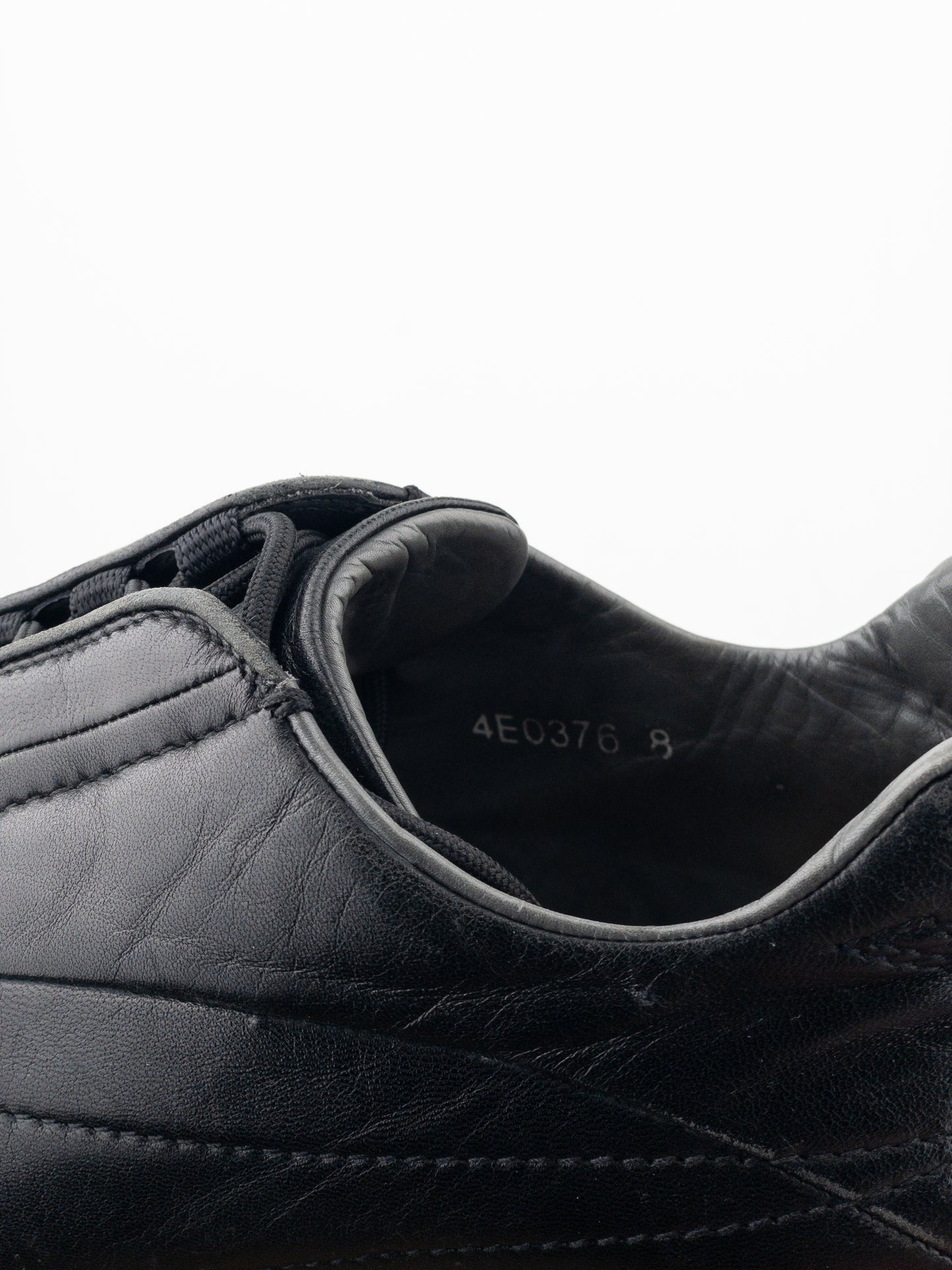 Prada AW99 Square Toe Biker Moto Sports Low-Top Sneakers