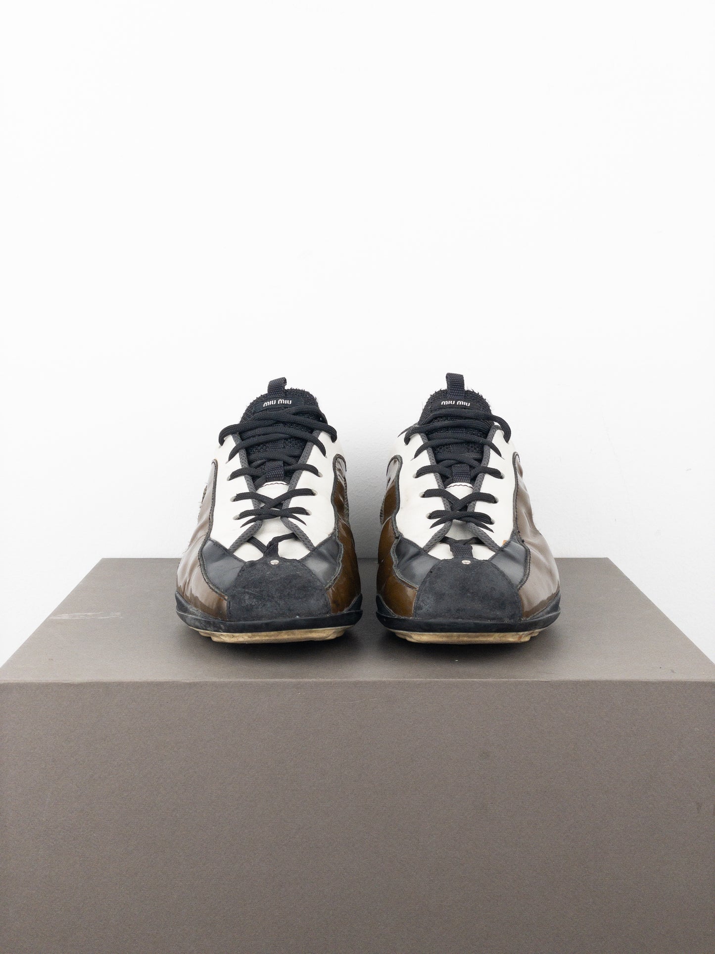 Miu Miu AW04 Sample Hybrid Sports Spike-Sole Cleat Sneakers