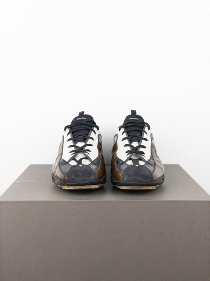 Miu Miu AW04 Sample Hybrid Sports Spike-Sole Cleat Sneakers