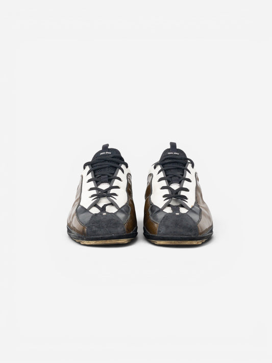 Miu Miu AW04 Sample Hybrid Sports Spike-Sole Cleat Sneakers – photo 5