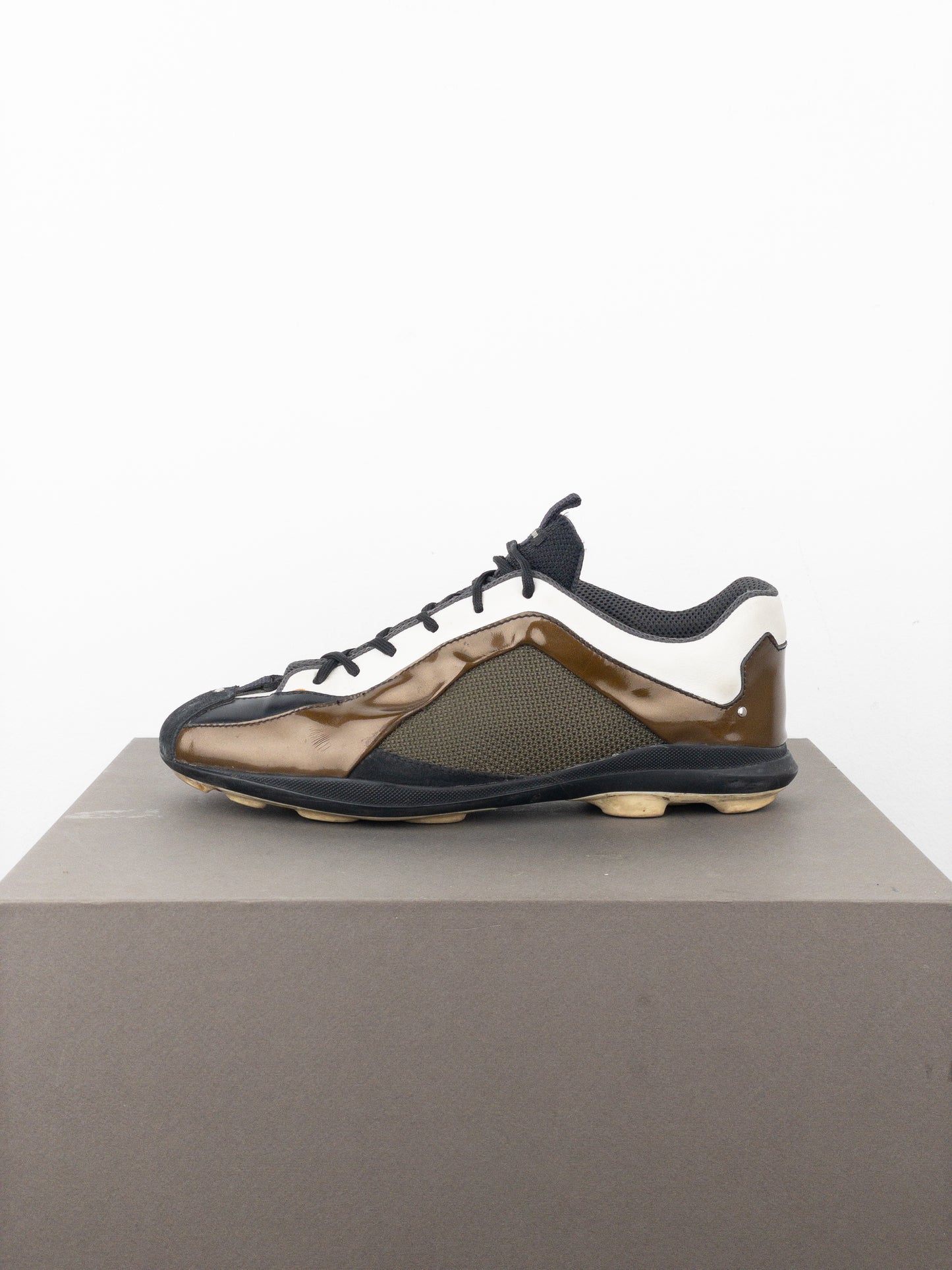 Miu Miu AW04 Sample Hybrid Sports Spike-Sole Cleat Sneakers