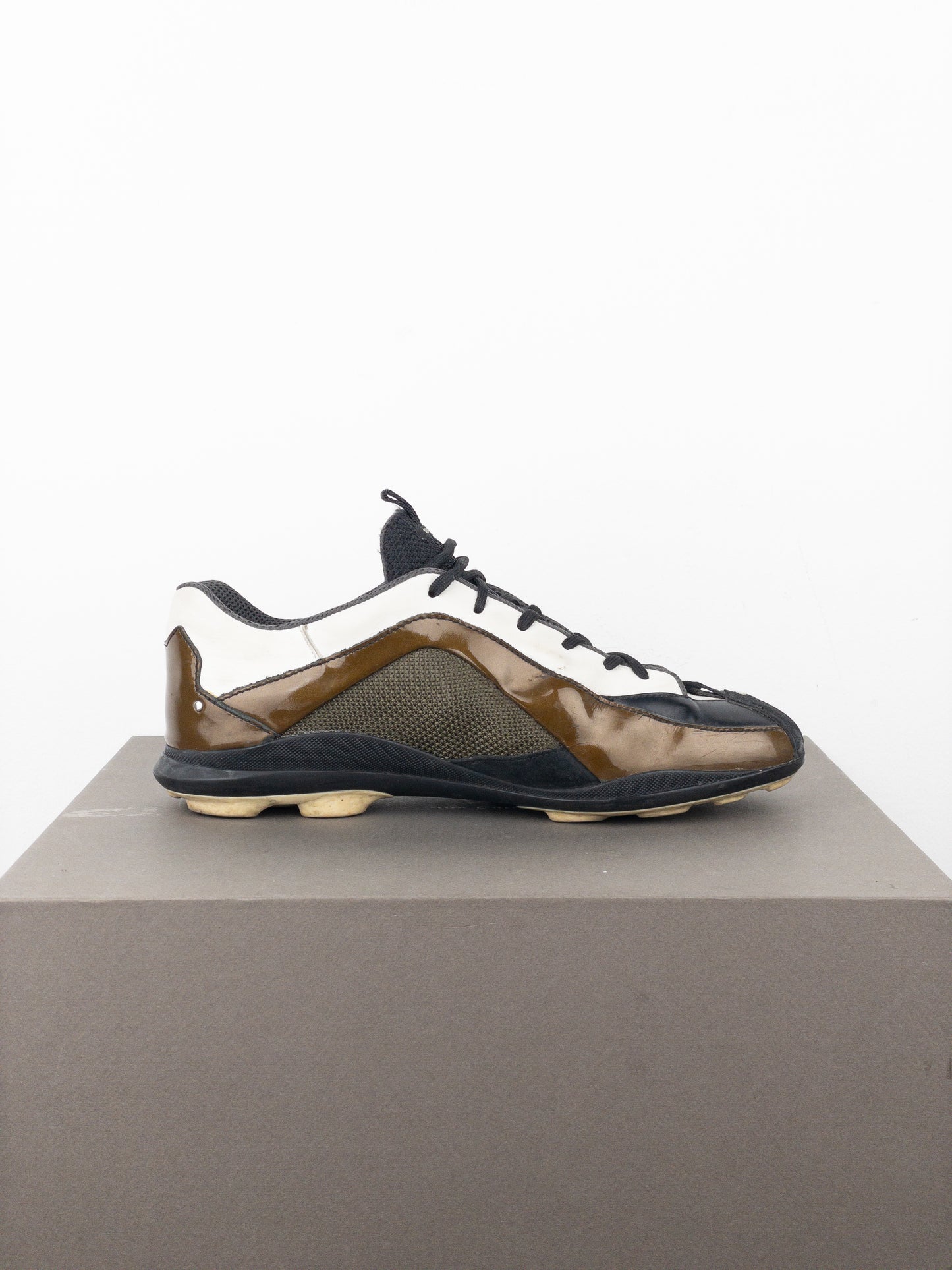 Miu Miu AW04 Sample Hybrid Sports Spike-Sole Cleat Sneakers