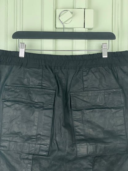 Rick Owens AW12 'MOUNTAIN' Leather Pod Shorts