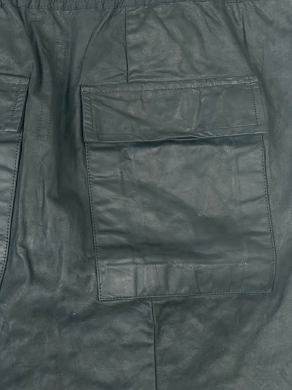 Rick Owens AW12 'MOUNTAIN' Leather Pod Shorts