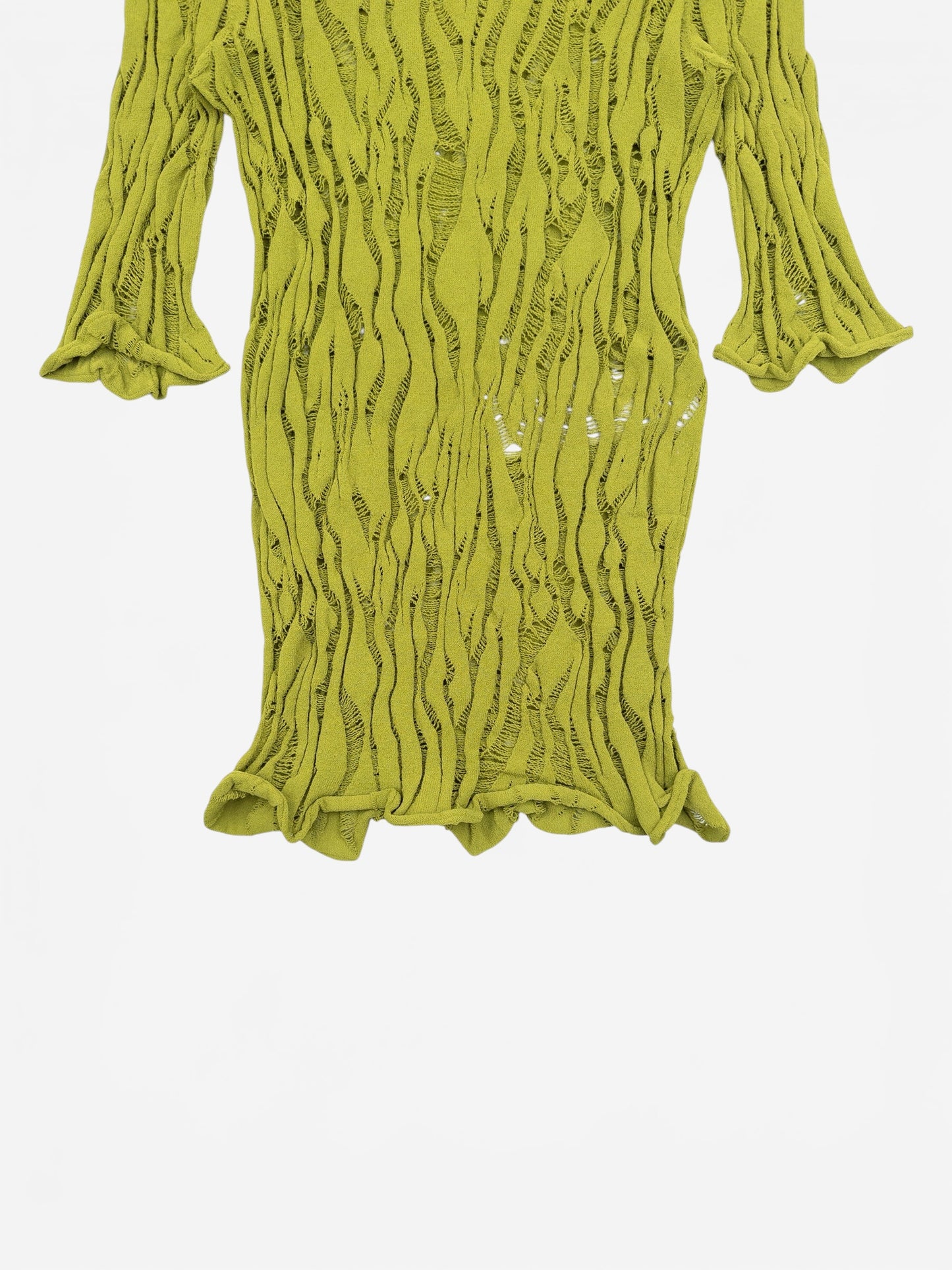 Louis Vuitton by Marc Jacobs 2010s Distressed Intarsia Knit Top