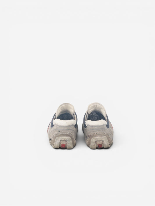 Prada 2000s Monte Carlo Driving Sneakers (5, white, navy, grey, red) – photo 6