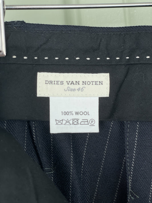 Dries van Noten AW15 Pinstripe Bondage Skirt Pants – photo 7