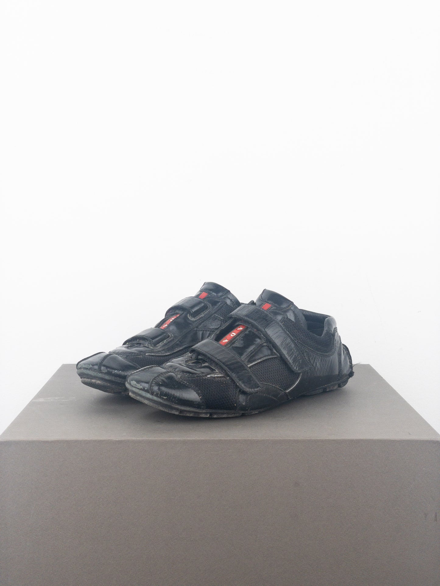 Prada 2000s Monte Carlo Velcro Driving Sneakers