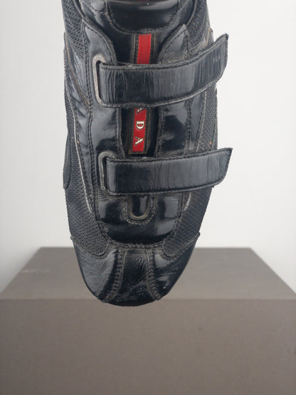 Prada 2000s Monte Carlo Velcro Driving Sneakers