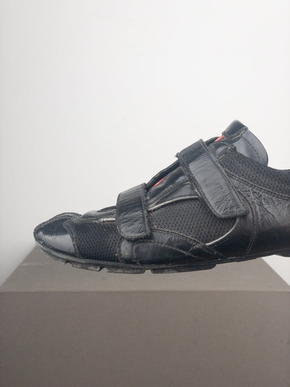 Prada 2000s Monte Carlo Velcro Driving Sneakers