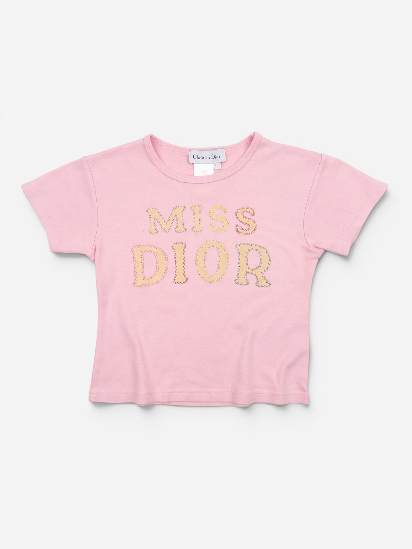 Dior by Galliano 2000s 'Miss Dior' Print Baby T-Shirt