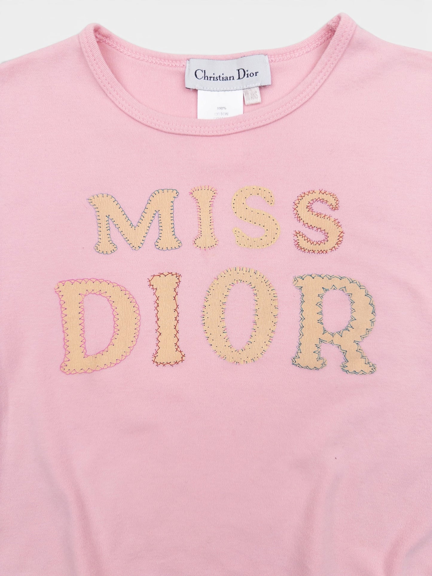 Dior by Galliano 2000s 'Miss Dior' Print Baby T-Shirt – photo 3