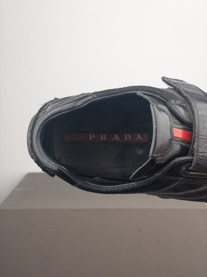Prada 2000s Monte Carlo Velcro Driving Sneakers