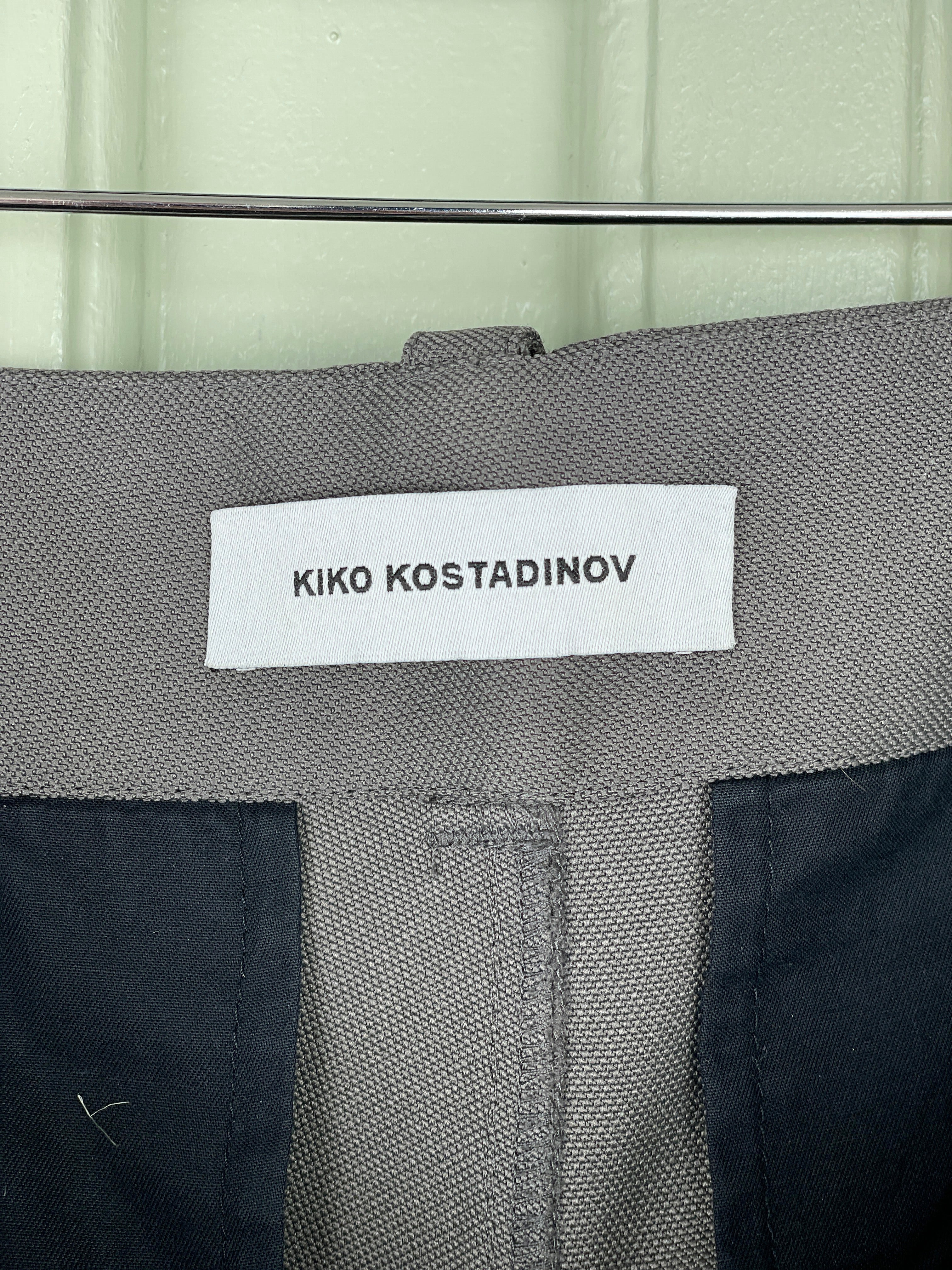 Kiko Kostadinov AW20 0009 Bindra Cargo Pants – opening act.