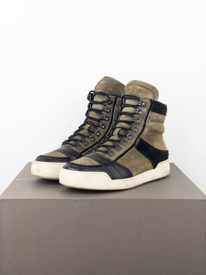 Balmain x H&M AW14 Basket High-Top Sneakers