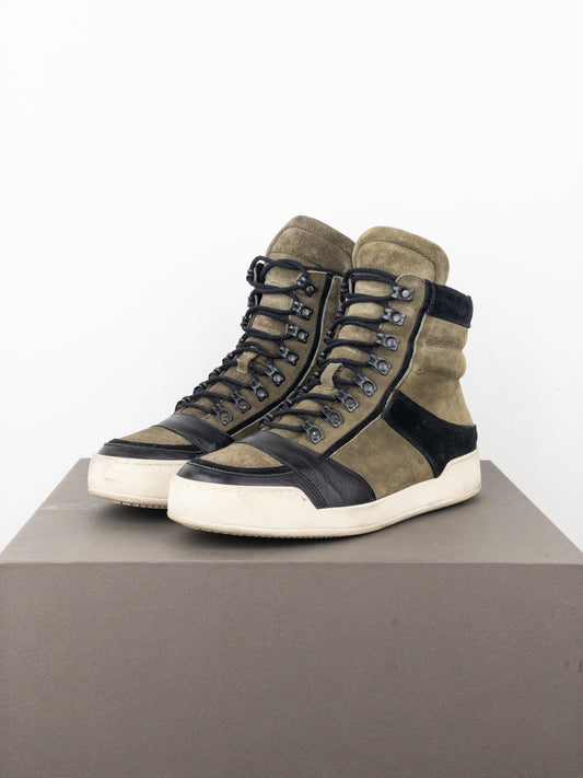 Balmain x H&M AW14 Basket High-Top Sneakers
