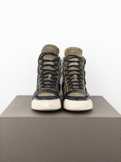 Balmain x H&M AW14 Basket High-Top Sneakers