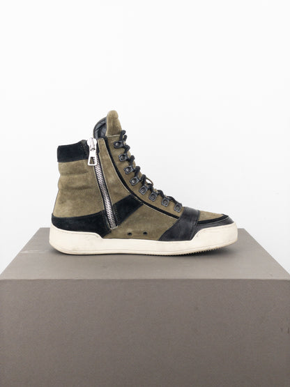 Balmain x H&M AW14 Basket High-Top Sneakers