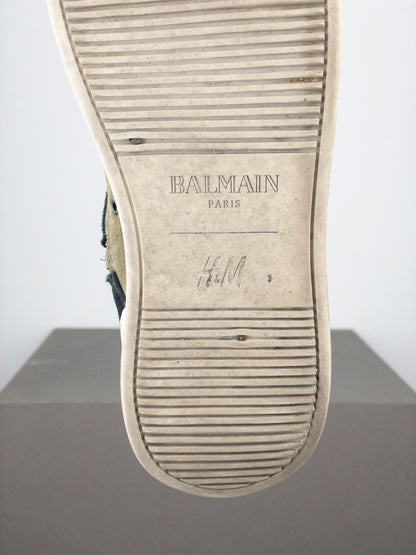 Balmain x H&M AW14 Basket High-Top Sneakers