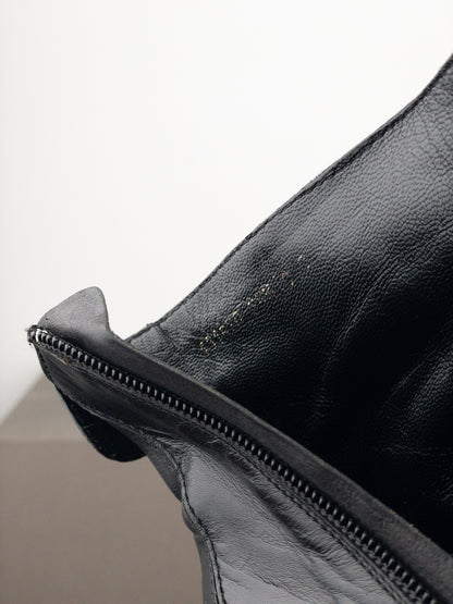 Gucci by Tom Ford 2000s Square Toe Kitten Heel Ankle Boots