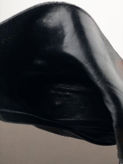 Gucci by Tom Ford 2000s Square Toe Kitten Heel Ankle Boots