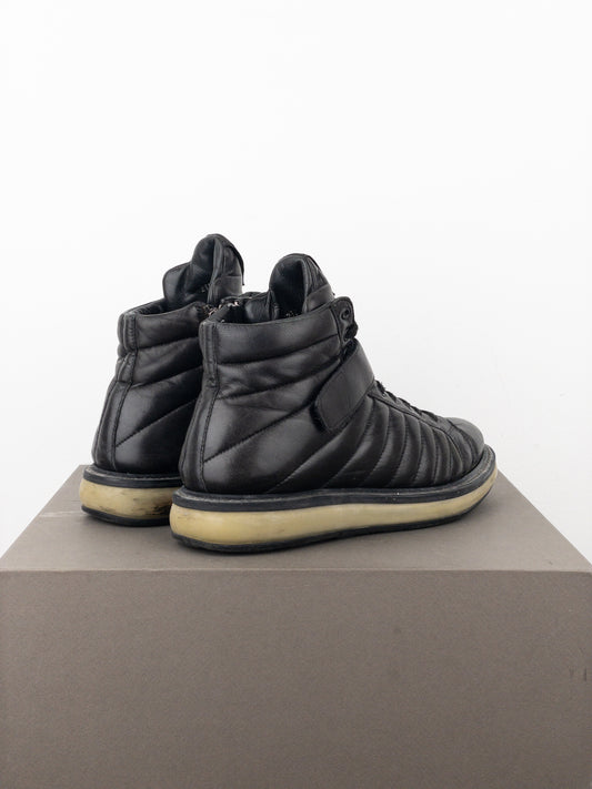 Prada AW13 ‘Levitate’ Air Bubble Quilted High-Top Sneakers