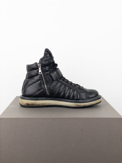 Prada AW13 ‘Levitate’ Air Bubble Quilted High-Top Sneakers