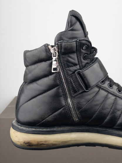 Prada AW13 ‘Levitate’ Air Bubble Quilted High-Top Sneakers