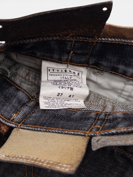 Dolce & Gabbana AW03 Flared Bootcut Multi Patch Tag Denim Jeans – photo 7