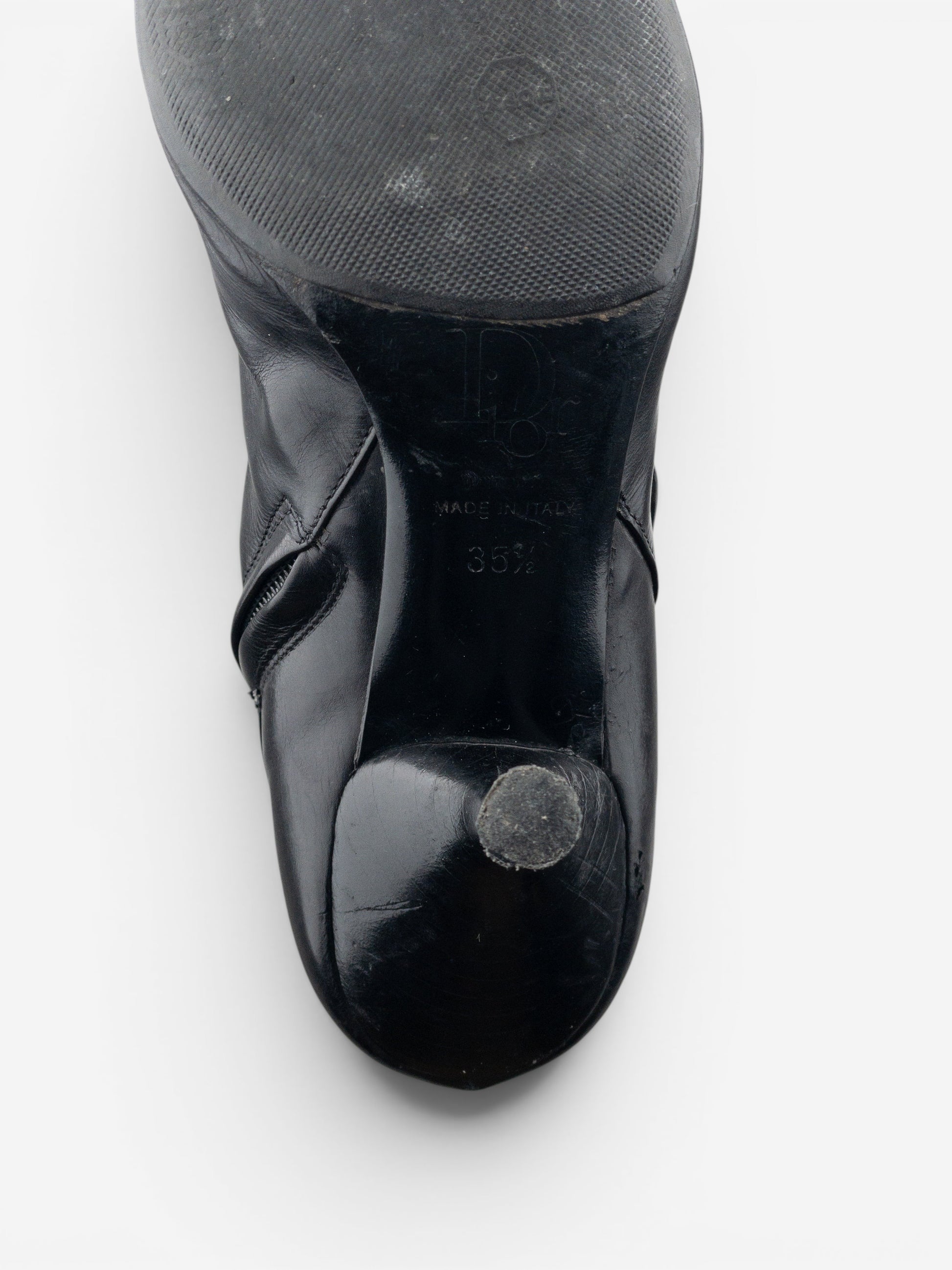 Dior by Galliano SS02 ‘Street Chic’ Buckle Ankle Heel Boots – photo 11