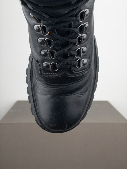 Prada 2000s ‘Brixxen’ Lace-up Ankle Combat Hiking Boots