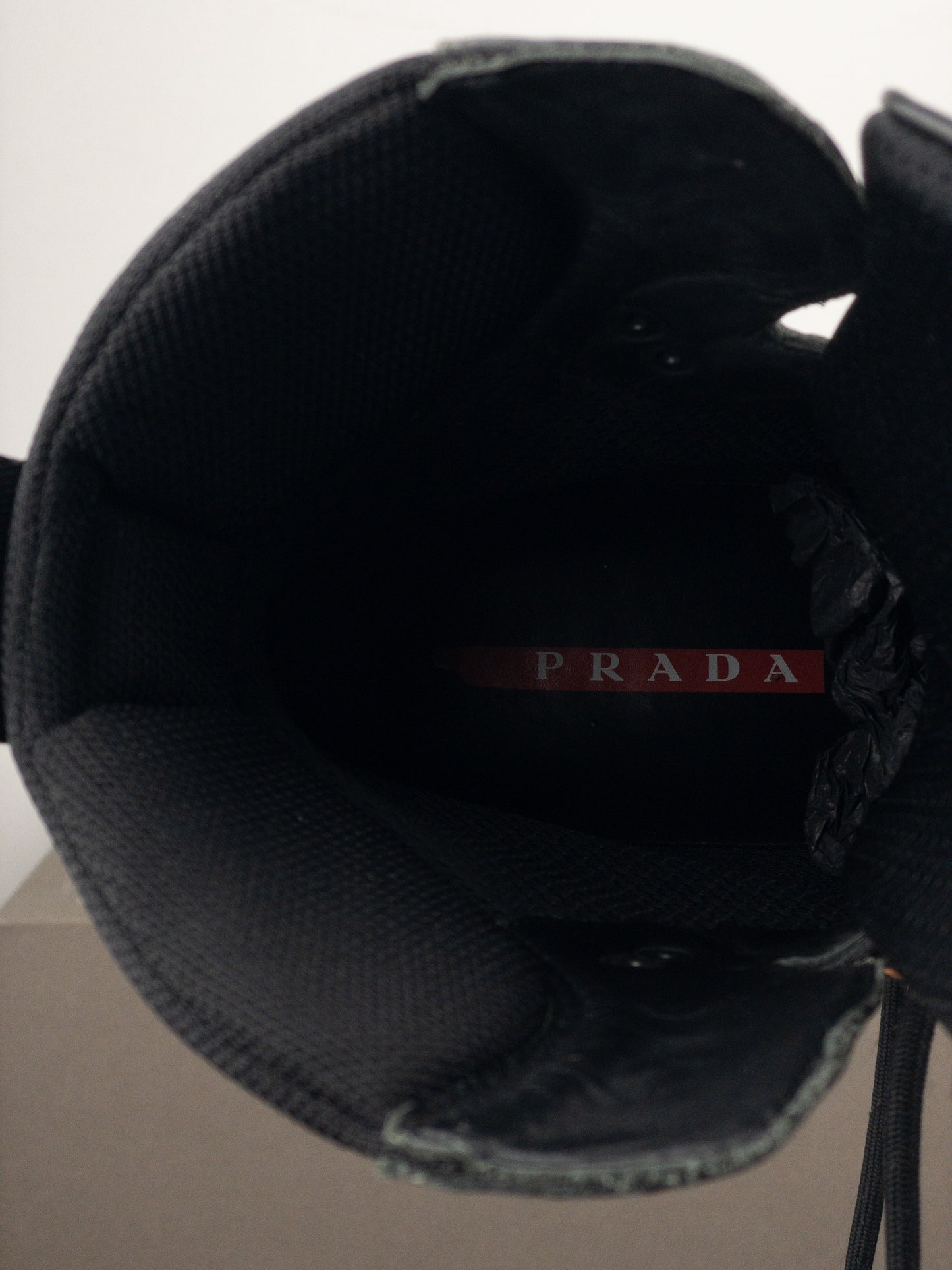 Prada 2000s ‘Brixxen’ Lace-up Ankle Combat Hiking Boots