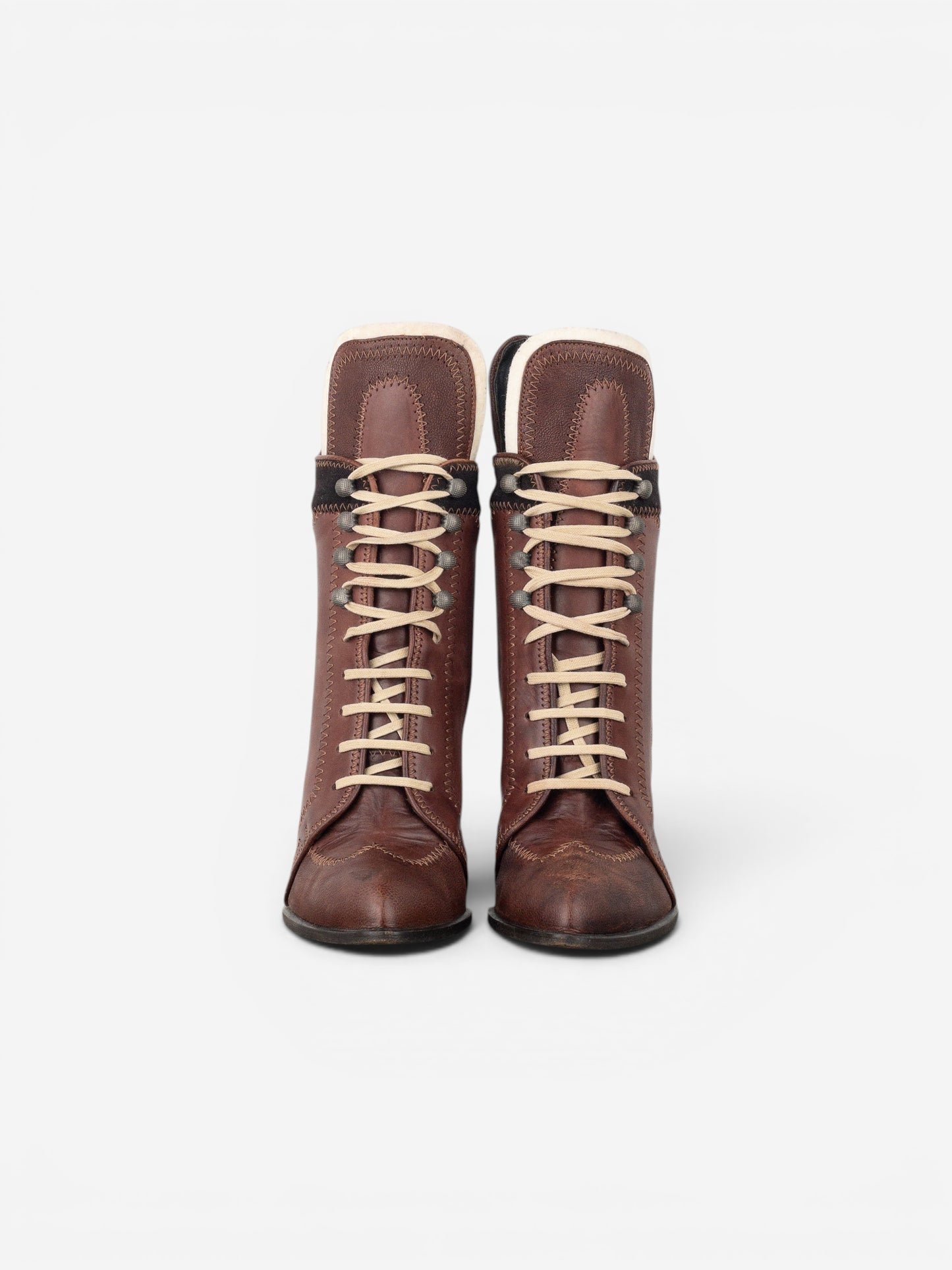 Jean Paul Gaultier AW08 Lace-Up Sports Heel Boots – photo 5