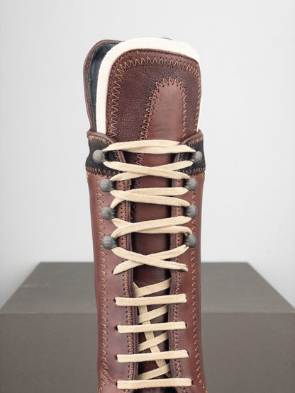 Jean Paul Gaultier AW08 Lace-Up Sports Heel Boots