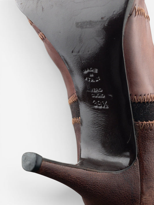 Jean Paul Gaultier AW08 Lace-Up Sports Heel Boots – photo 12
