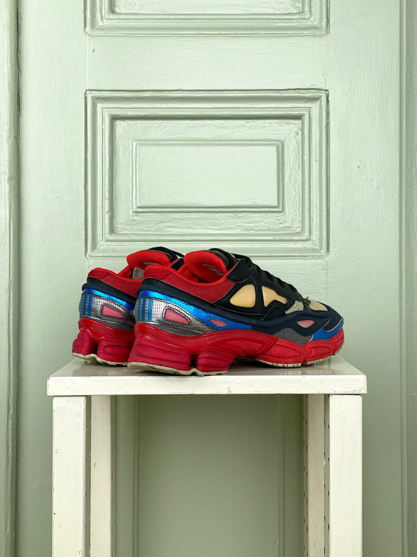 Raf Simons x Adidas SS14 Ozweego 2 `Power Red´ Sneakers