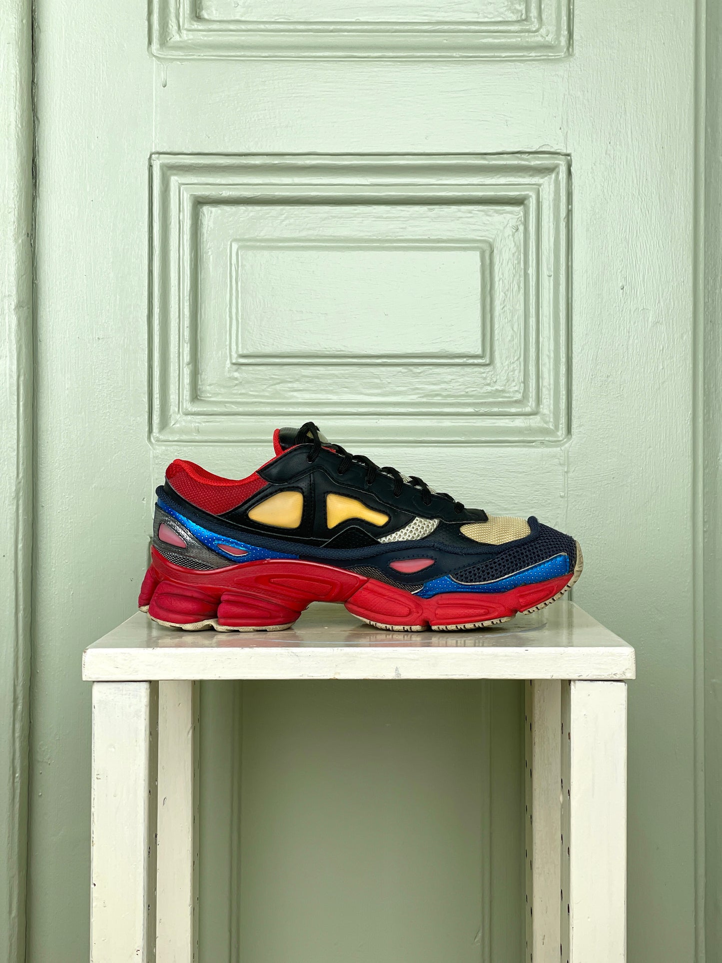 Raf Simons x Adidas SS14 Ozweego 2 `Power Red´ Sneakers