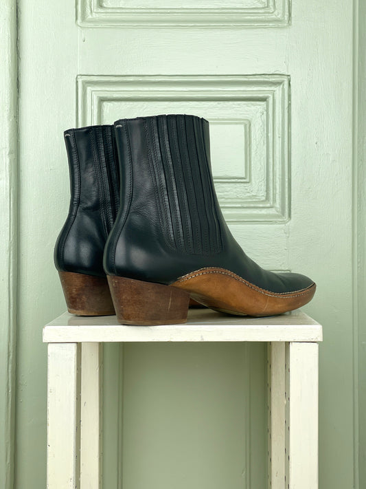 Maison Margiela AW15 Replica 70s Western Boots