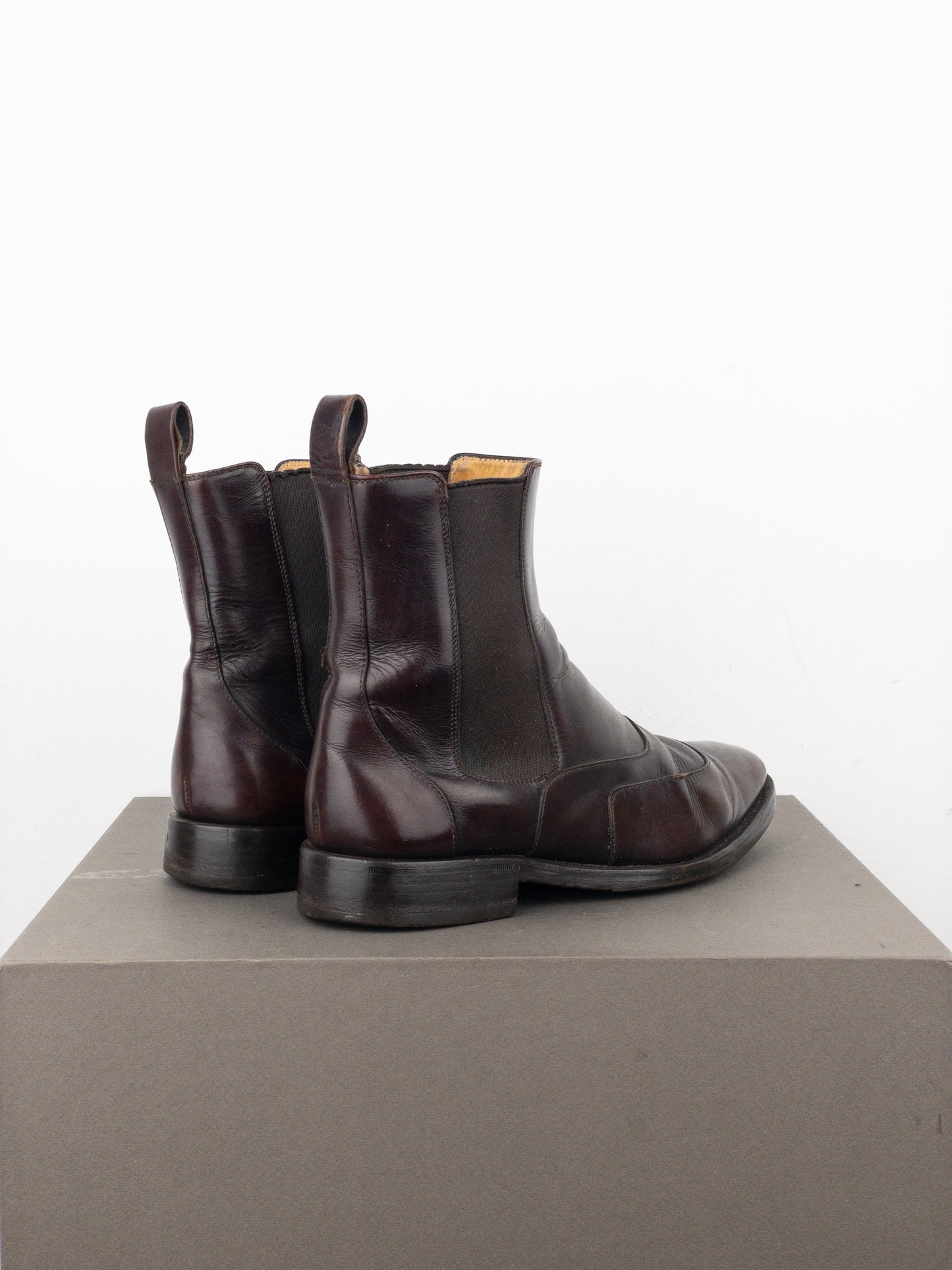 Gucci by Tom Ford 1990s Panelled Chelsea Ankle Boots