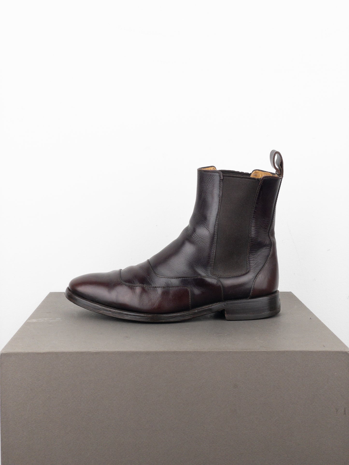 Gucci by Tom Ford 1990s Panelled Chelsea Ankle Boots